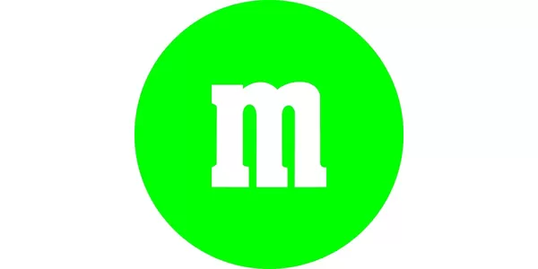 Green Female M&M Decal / Sticker 20