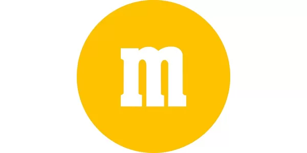Yellow Female M&M Decal / Sticker 66