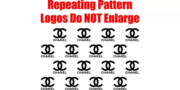 Chanel Step and Repeat Pattern Decal / Sticker 06