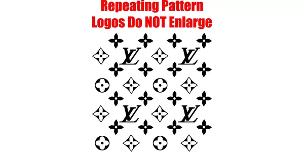 Louis Vuitton Pattern Decal / Sticker 04