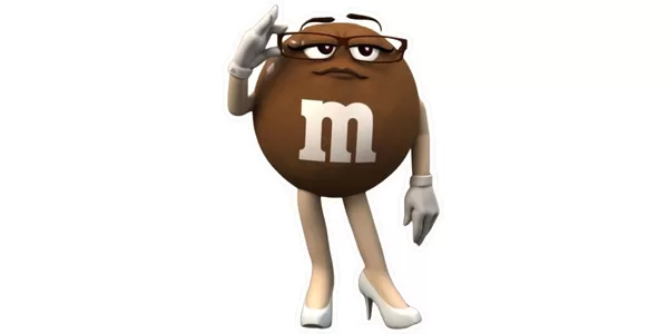 Ms. Brown M&M Decal / Sticker 27