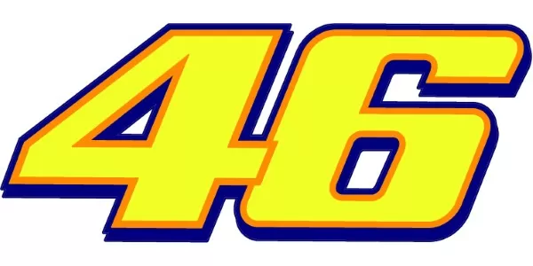 Valentino Rossi 46 The Doctor Sun Moto Racing Logo Embroidery Design -  Emblanka