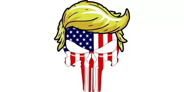 Trump Punisher Sticker