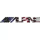 Alpine American Flag Decal / Sticker