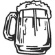 Beer Mug 04 Decal / Sticker