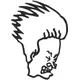 Beavis Decal / Sticker 01