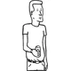 Boomhauer King of the Hill Decal / Sticker