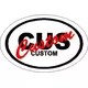 CUSTOM Country Oval Decal / Sticker