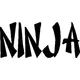 Ninja Decal / Sticker 01