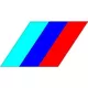 BMW M Stripes Decal / Sticker