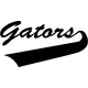 Gators Mascot Decal / Sticker