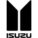 Isuzu Logo and Lettering Decal / Sticker 04