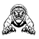 Lion Mascot Decal / Sticker