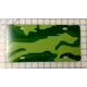 zz Green Camouflage Blank License Plate