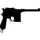 Mauser C96 Gun Decal / Sticker