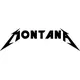 Montana Metallica Decal / Sticker 01