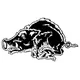 Razorbacks Mascots Decal / Sticker