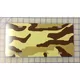 zz Tan Camouflage Blank License Plate