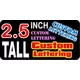 z17 Custom Lettering 2.5 Inch Tall  Decal / Sticker