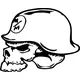 Metal Mulisha Skull Decal / Sticker 02