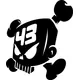 Ken Block 43 Skull Decal / Sticker 06