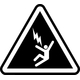 Electrocution Hazard Sign Decal / Sticker 02