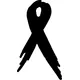 Cancer Ribbon Decal / Sticker 05