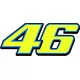 46 Valentino Rossi Decal / Sticker c