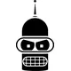 Bender Decal / Sticker 09