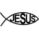 Jesus Fish Decal / Sticker