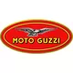 Moto Guzzi Classic Red and Yellow Decal / Sticker 01