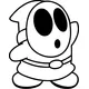 Shy Guy Decal / Sticker 04