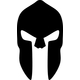 Spartan Helmet / Mask Decal / Sticker 01