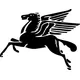 MobilGas Pegasus Decal / Sticker 15