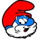 Full Color Papa Smurf Decal / Sticker 03