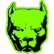 Pitbull Decal / Sticker 12