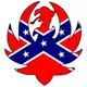 Confederate Flag Hank Williams Jr. Decal / Sticker 07