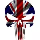 British Flag Punisher Decal / Sticker 103