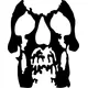 Deftones Skull Decal / Sticker 07