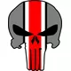 Ohio State Punisher Decal / Sticker 143