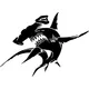 Hammerhead Shark Decal / Sticker 17