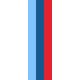 z 12 Inch BMW M Colors Racing Stripe Decal / Sticker 03