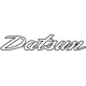 Datsun Lettering Decal / Sticker 08