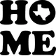 Texas Home Decal / Sticker 01