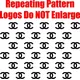 Chanel Step and Repeat Pattern Decal / Sticker 05