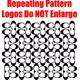 Coach Step and Repeat Pattern Decal / Sticker 05