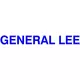 General Lee Lettering Roof Decal / Sticker 03