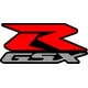 Black, Red and Silver GSXR Decal / Sticker