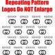 Gucci Step and Repeat Pattern Decal / Sticker 05