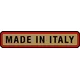 Made in Italy Decal / Sticker 01